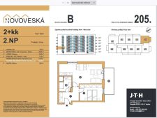 Prodej bytu 2+kk, 63m<sup>2</sup>, Teplice - Nov Ves, Novovesk, 4.321.600,- K