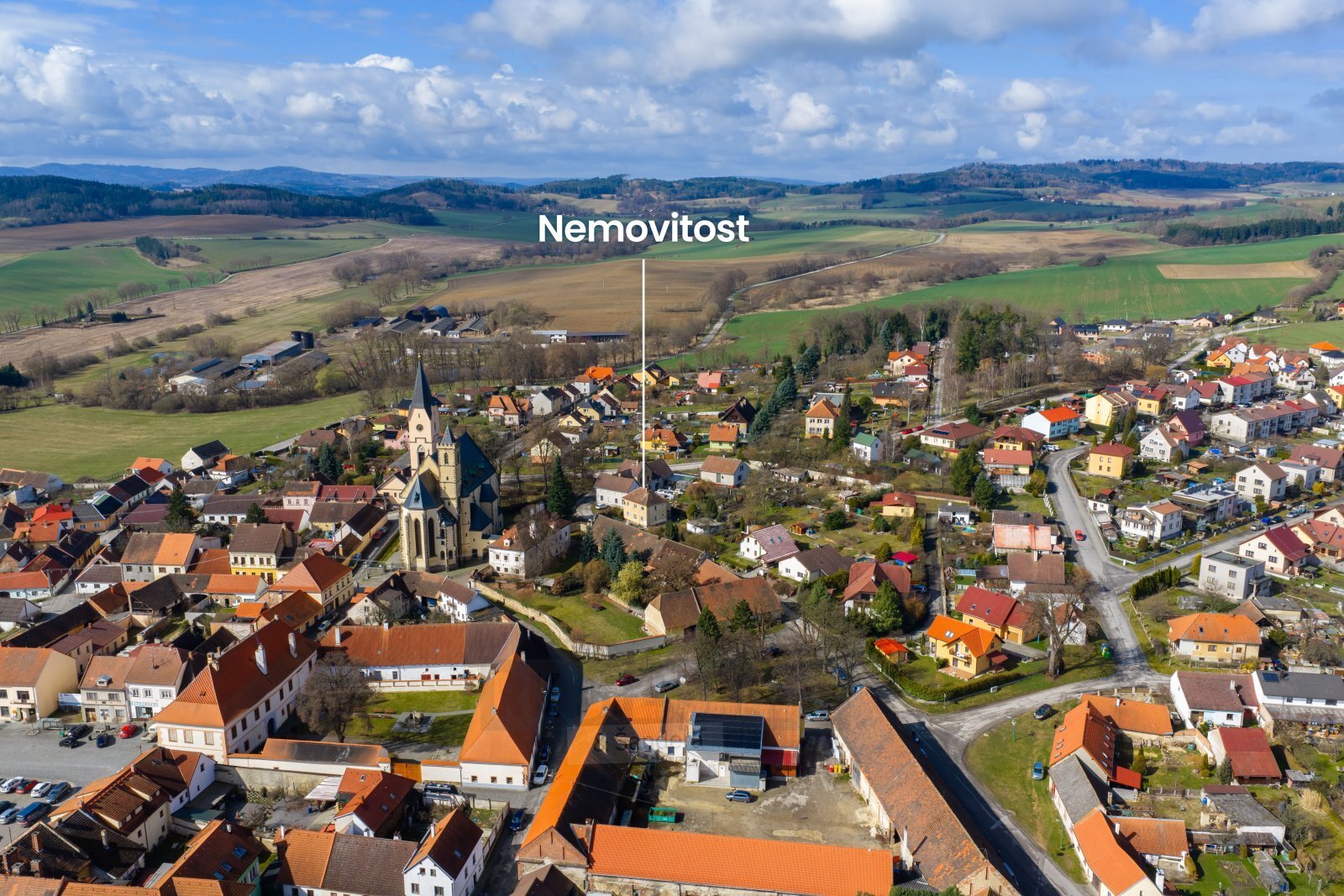 umístění v rámci obce