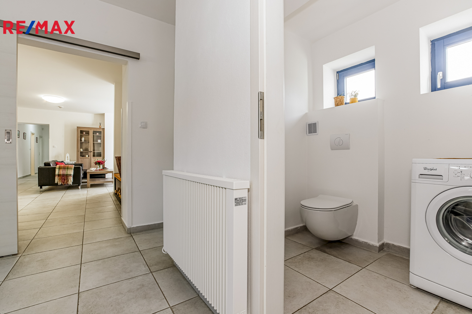 Technická místnost s WC