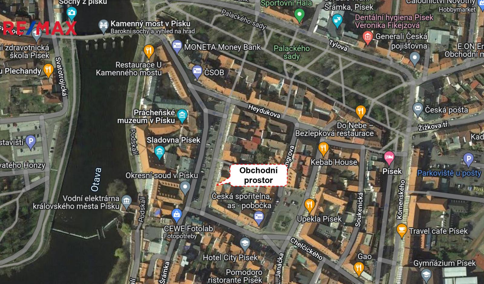 Poloha nebytového prostoru