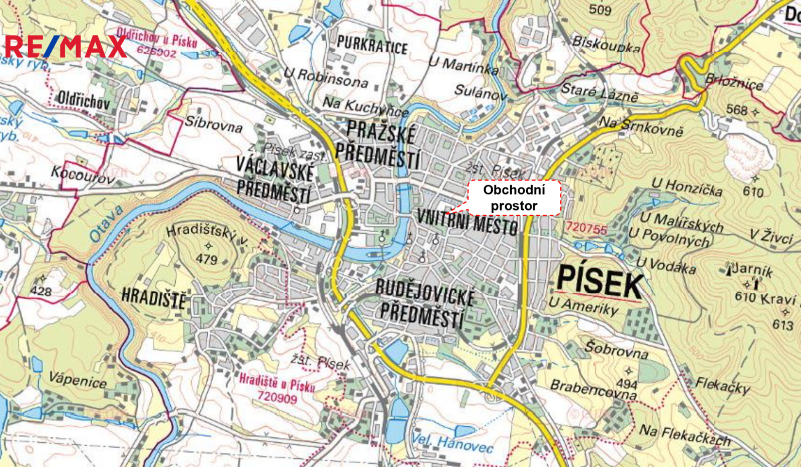 Poloha nebytového prostoru