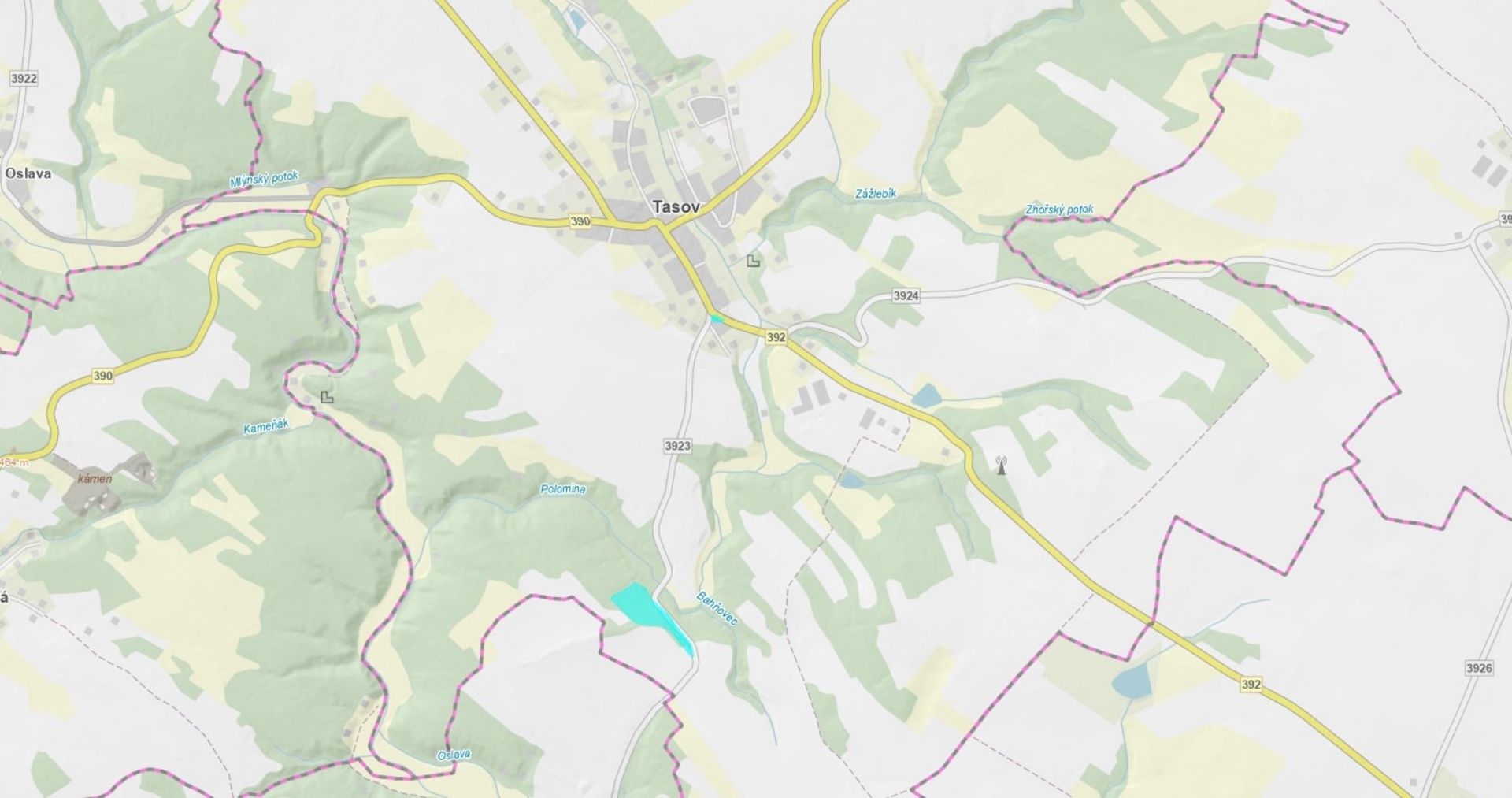 Snímek z KN PZ Tasov 2
