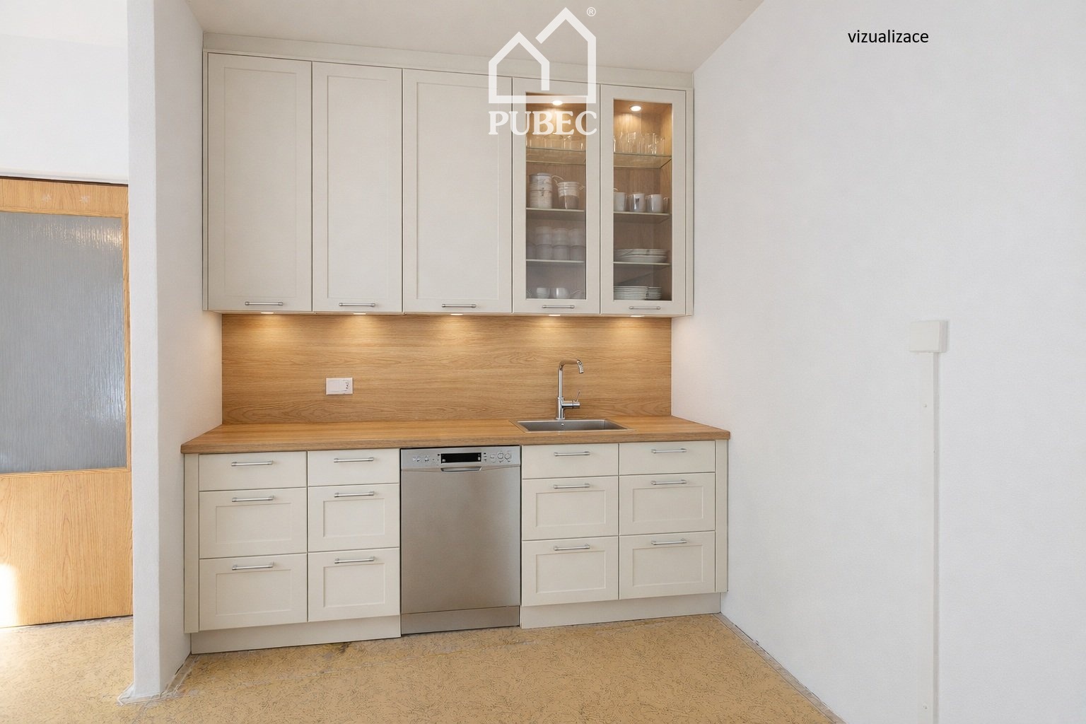 RK Pubec - Bzenecká 5 - návrh kuchyně