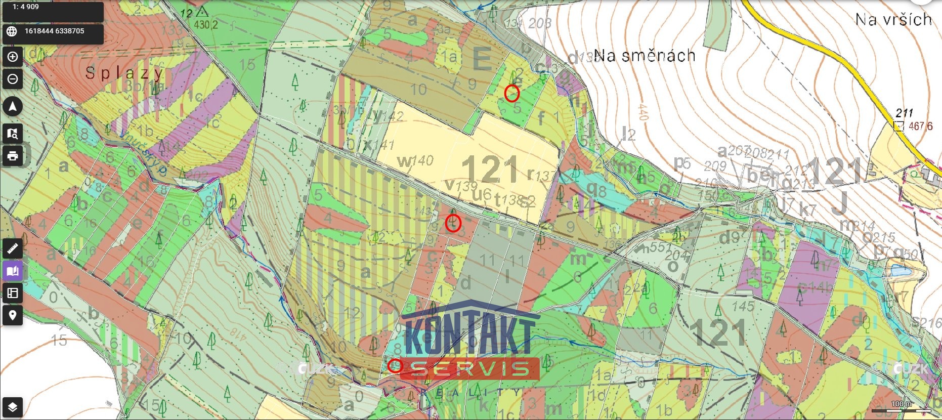 západ LHP