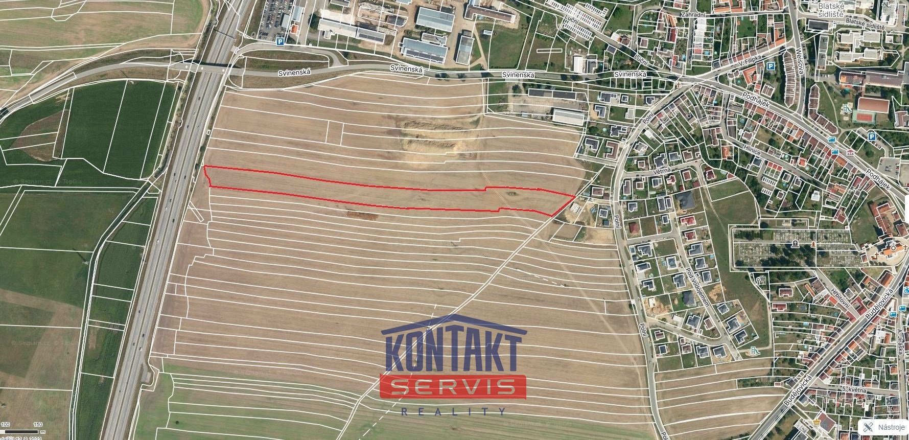 Prodej komerčního pozemku Veselí nad Lužnicí 7 750 000 Kč, foto 1