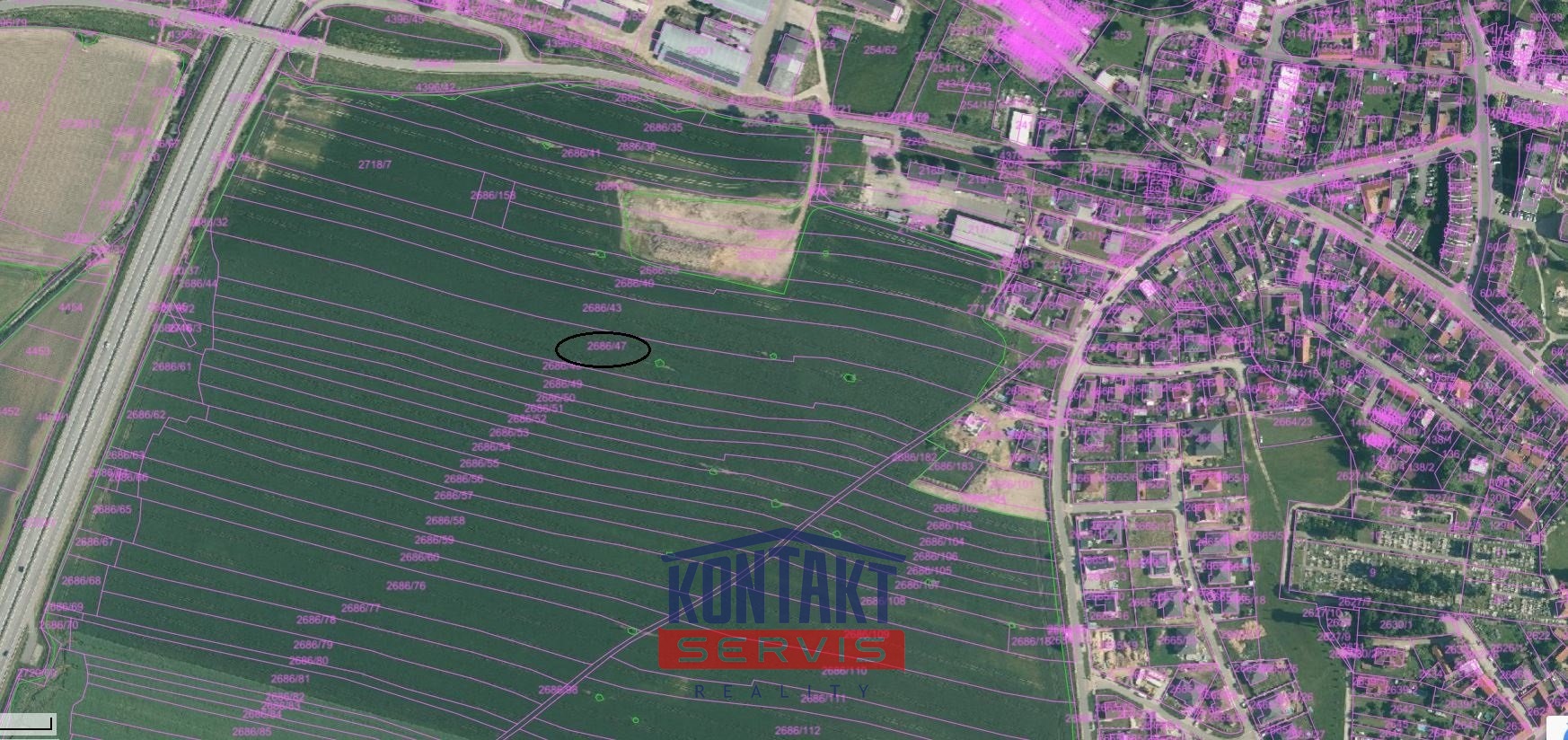 Prodej komerčního pozemku Veselí nad Lužnicí 7 750 000 Kč, foto 3