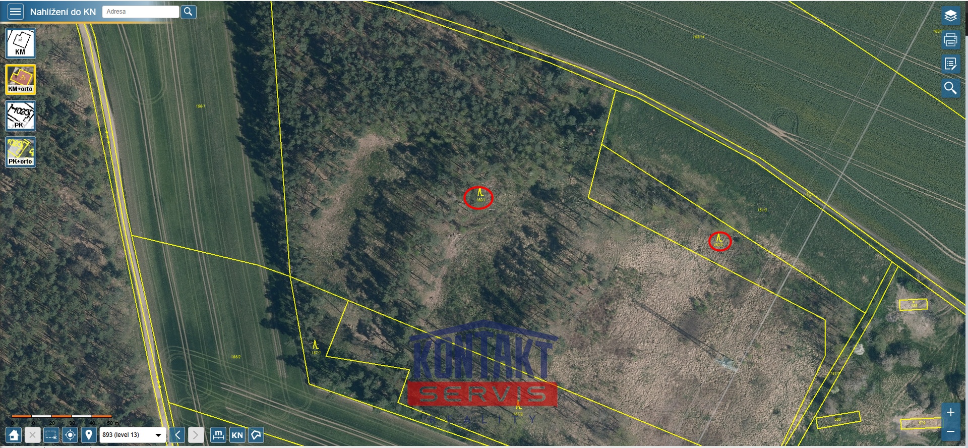 střed Přehledka II