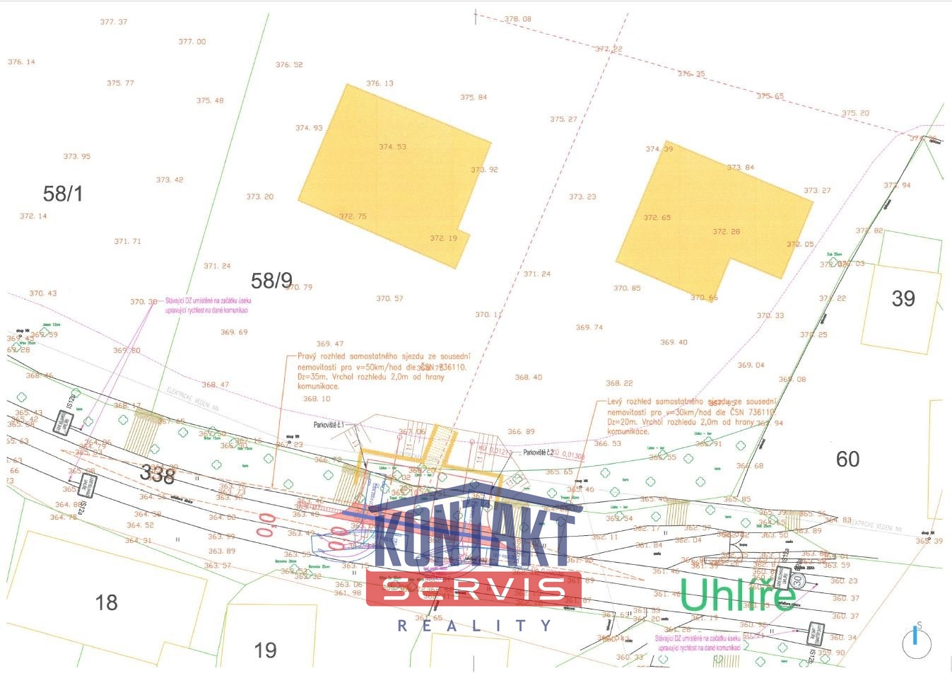 Stavební situace - Detail