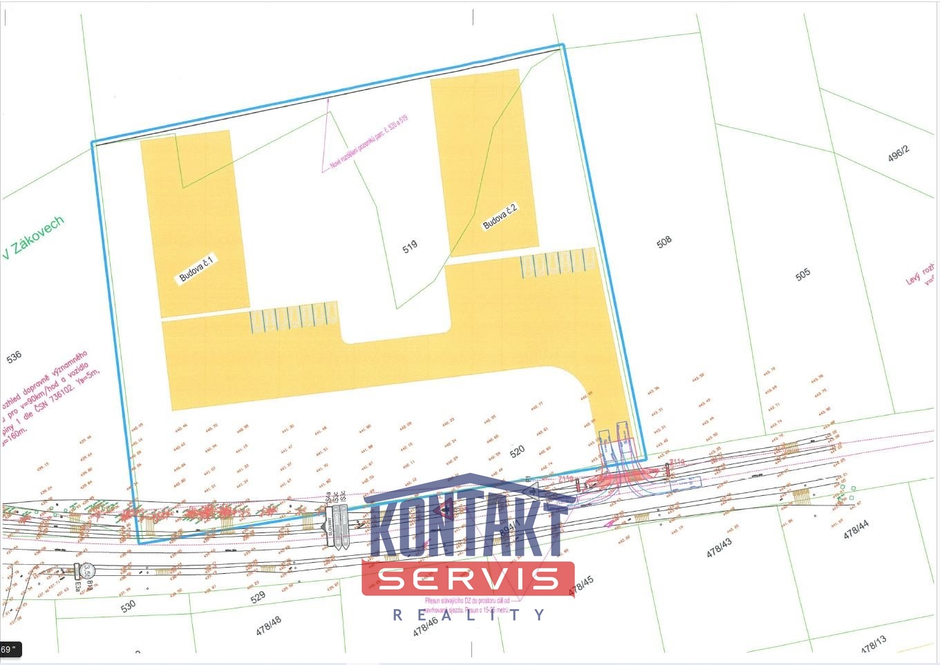 Dopravní situace - Detail