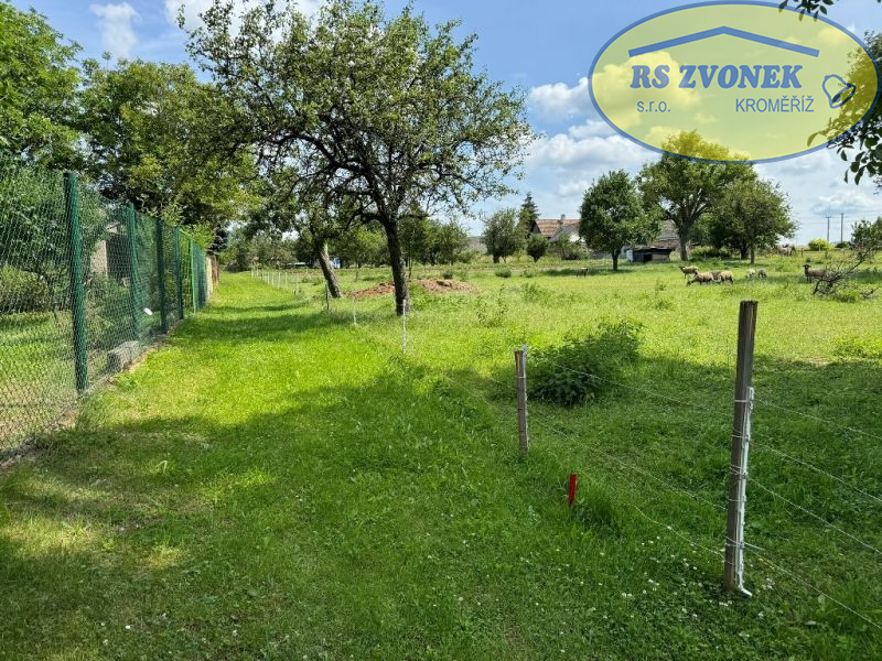Pronájem zahrady 412 m2 Těšánky (okr. Kroměříž)
