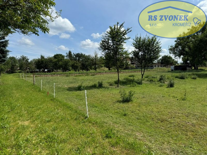 Pronájem zahrady 412 m2 Těšánky (okr. Kroměříž)