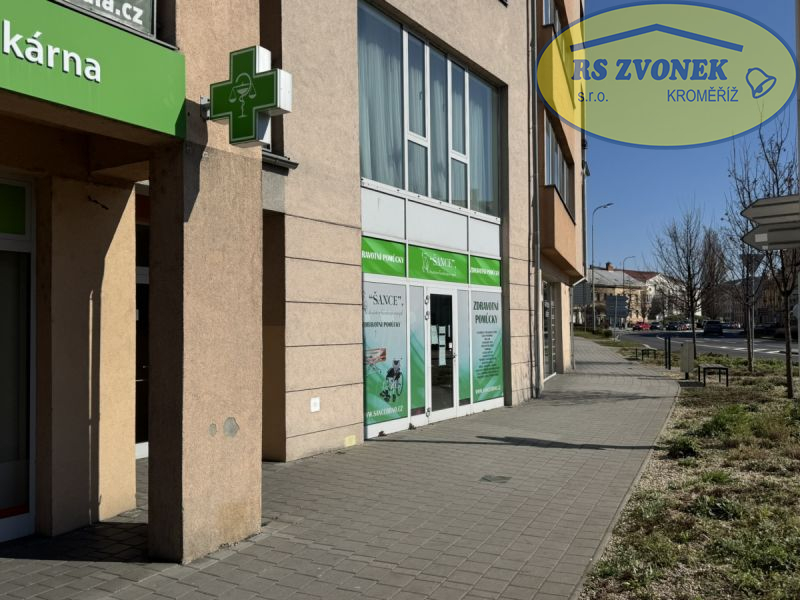 Pronájem nebytového prostoru v Kroměříži, náměstí Míru