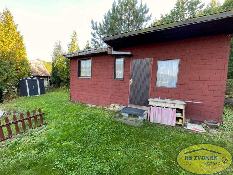 Prodej zahrady 368 m2 s chatkou v obci Řídeč