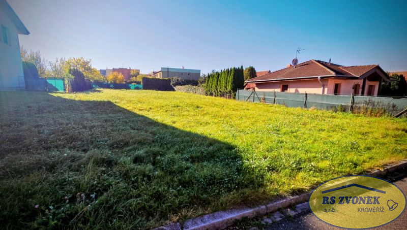 Prodej stavebního pozemku Zlobice u  Kroměříže