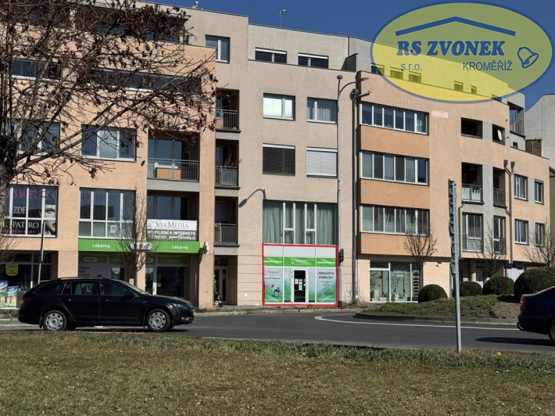 Pronájem nebytového prostoru v Kroměříži, náměstí Míru
