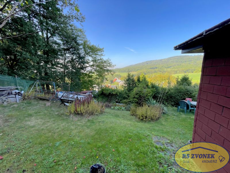 Prodej zahrady 368 m2 s chatkou v obci Řídeč