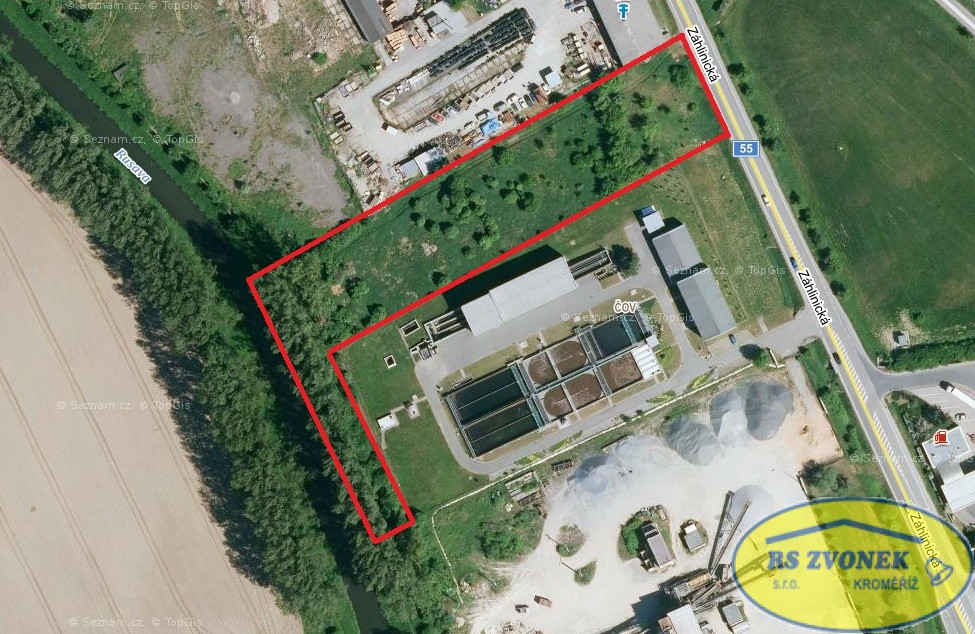 Prodej komerčního pozemku, 7 655 m² Hulín (okres Kroměříž), obrázek 1