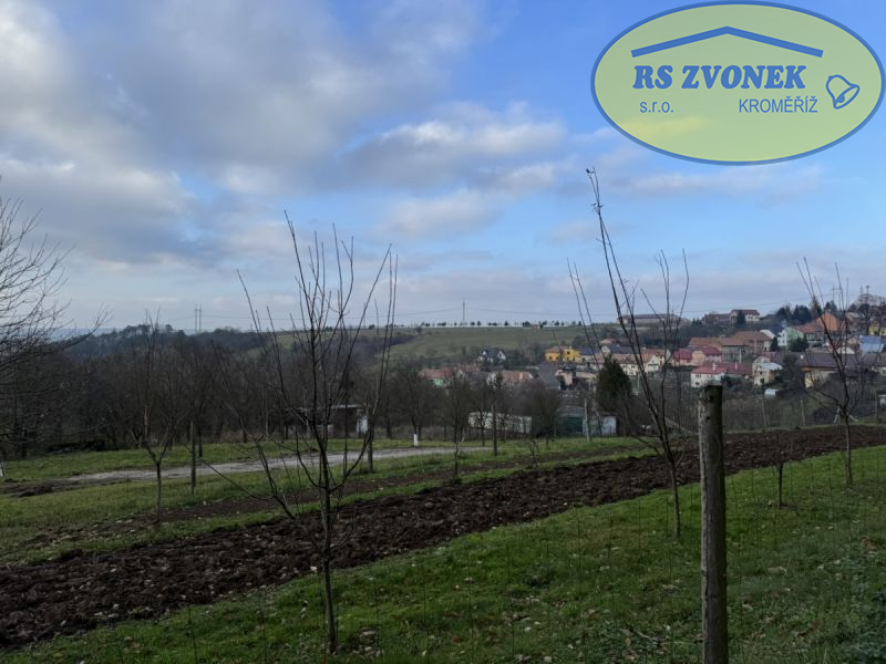 Prodej zahrady s chatkou Milovice (okr. Kroměříž)