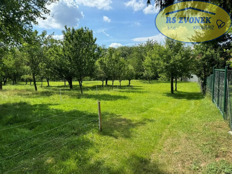 Pronájem zahrady 412 m2 Těšánky (okr. Kroměříž)