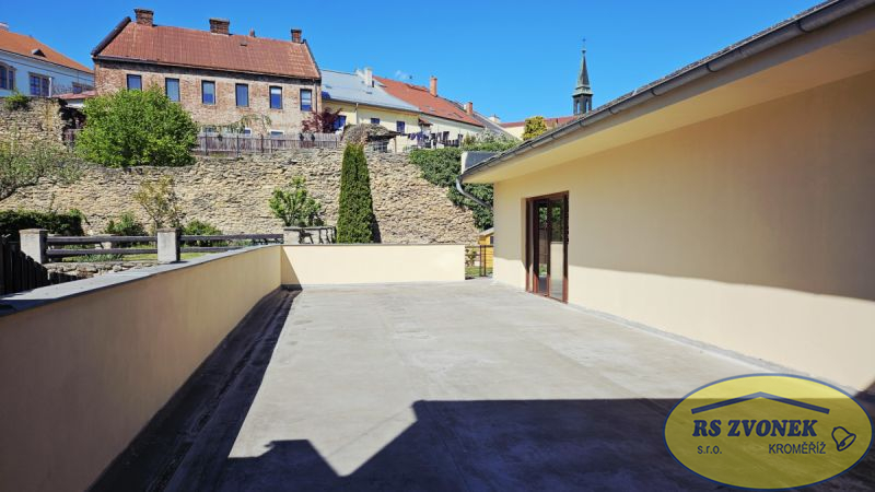 Pronájem BOV 4+KK s terasou a zahrádkou, Přerov, centrum