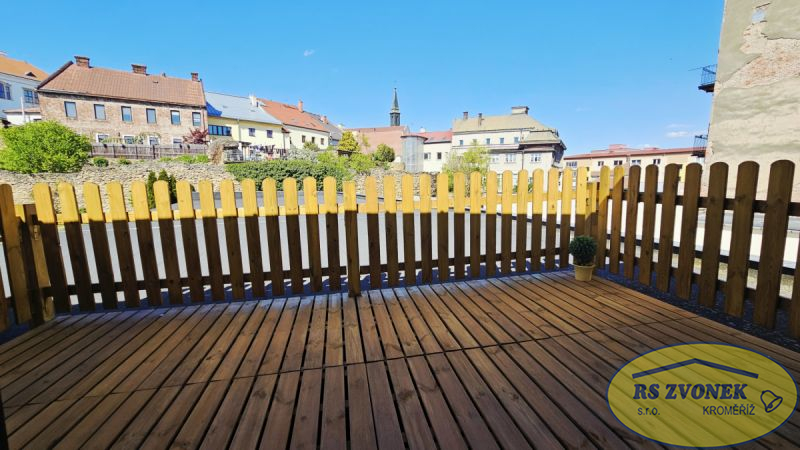 Pronájem BOV 4+KK s terasou a zahrádkou, Přerov, centrum