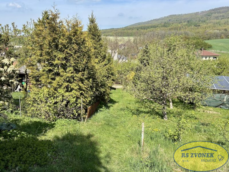 Prodej zahrady 368 m2 s chatkou v obci Řídeč