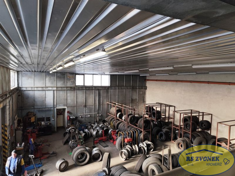 Skladovací a výrobní prostory, OL