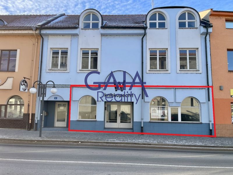 Atraktivní obchodní prostory v centru města