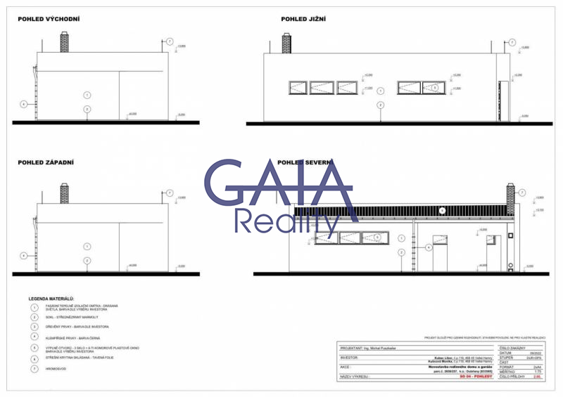Pozemek u lesa se stavebním povolením