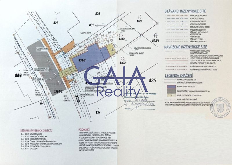 Pozemky ve Vlkoši se stavebním povolením