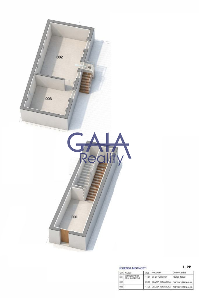 Pronájem reprezentativních komerčních prostor 364 m&sup2;