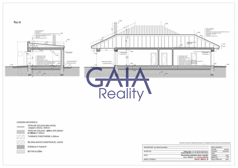 Pozemek u lesa se stavebním povolením
