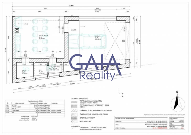 Pozemek u lesa se stavebním povolením
