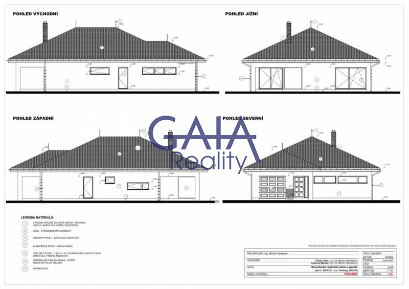 Pozemek u lesa se stavebním povolením