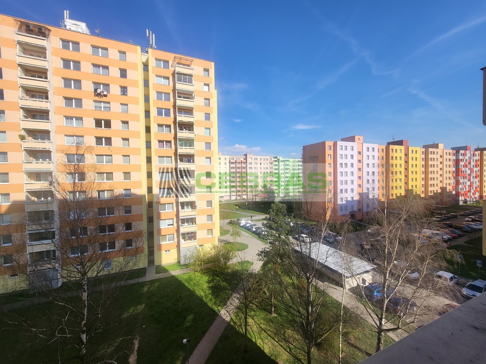 Výhled do vnitrobloku