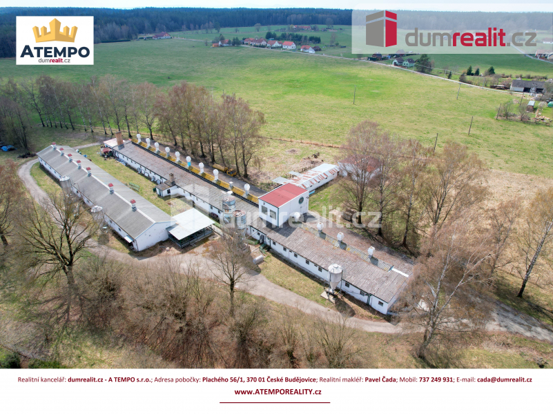 Prodej zemědělského objektu, 18 720 m² Majdalena (okres Jindřichův Hradec), obrázek 1