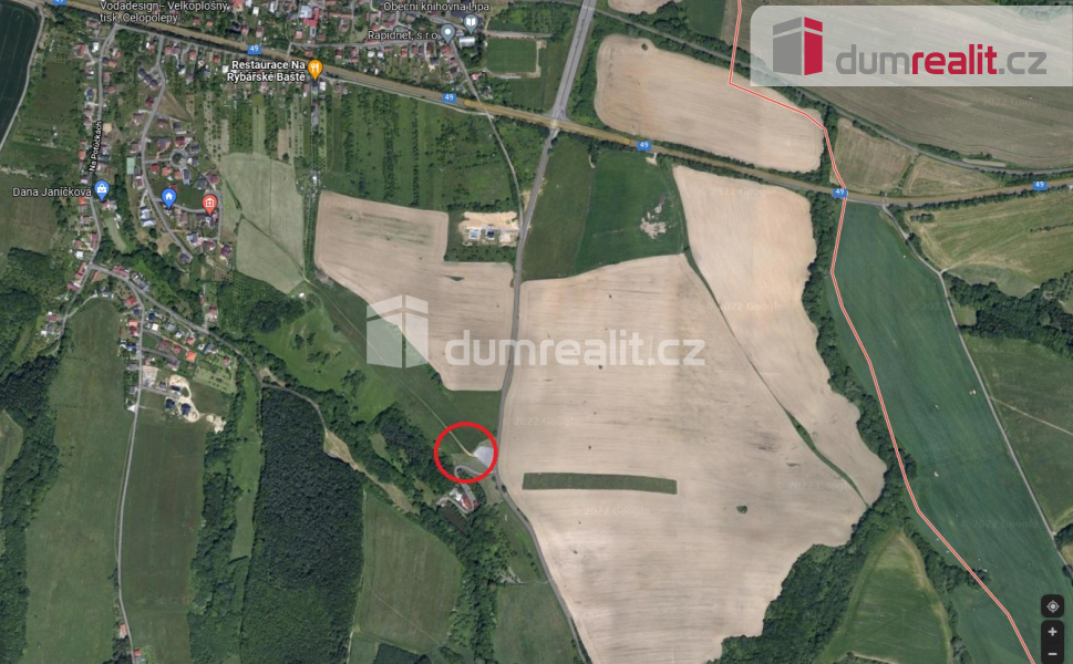 Prodej komerčního pozemku, 2 156 m² Lípa (okres Zlín), obrázek 3