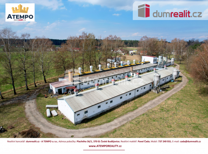 Prodej zemědělského objektu, 18 720 m² Majdalena (okres Jindřichův Hradec), obrázek 7