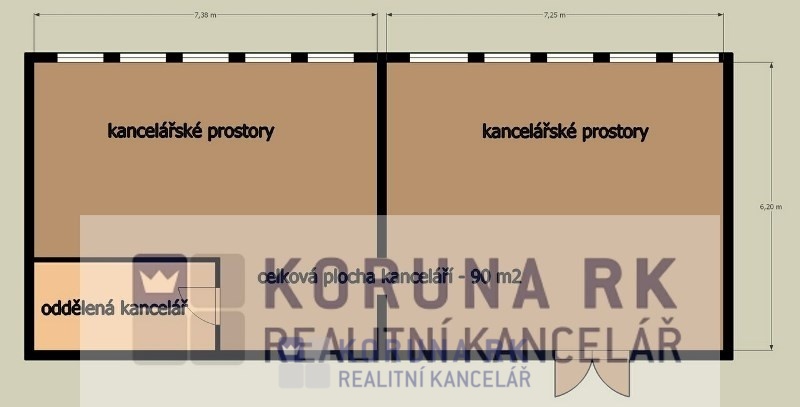 orientační půdorys