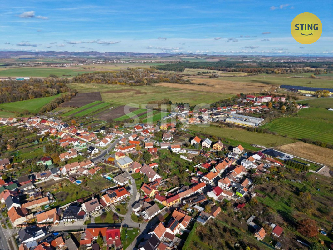 Prodej stavební parcely 1326 m², Milotice