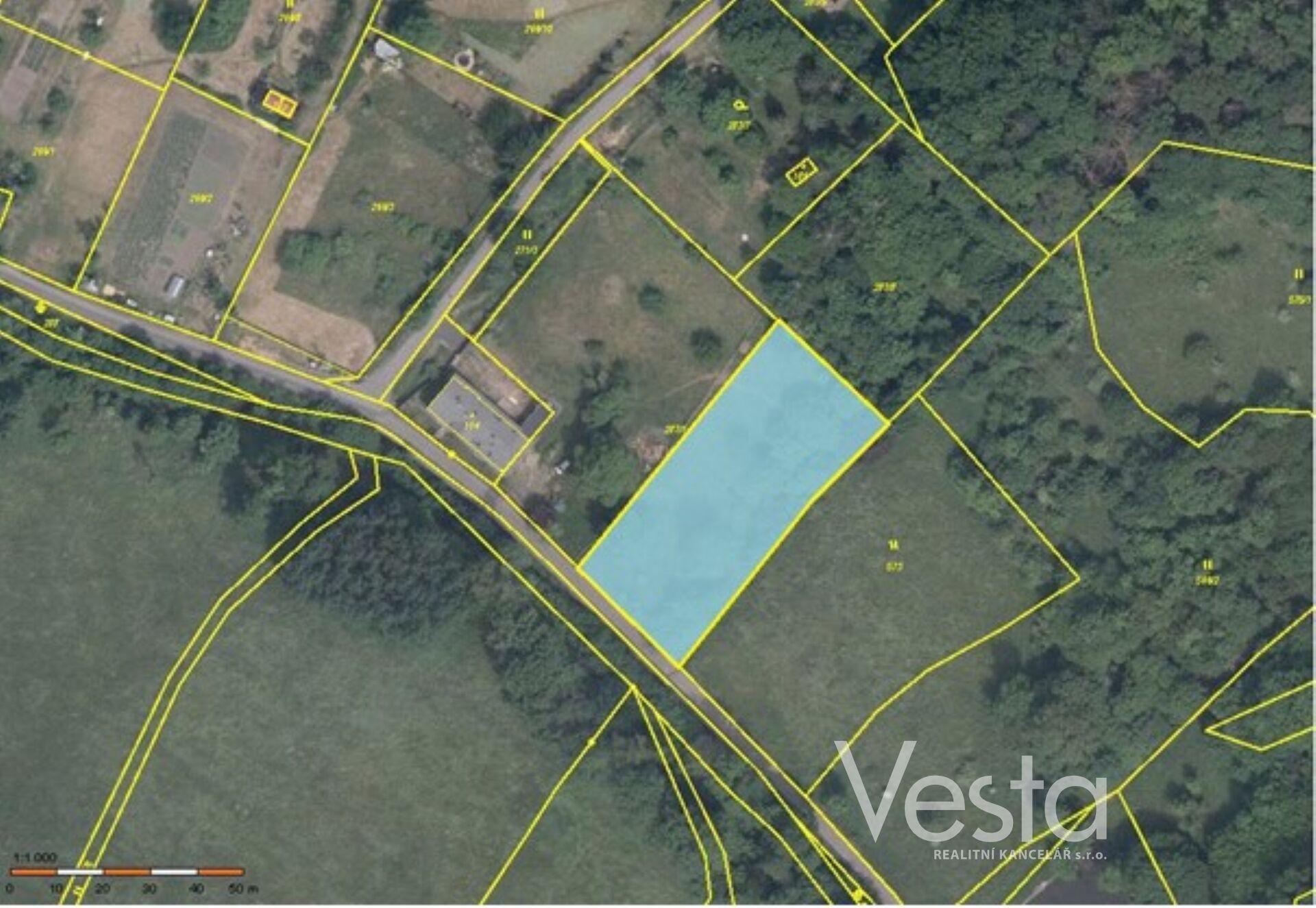 Prodej stavební parcely, 2 215 m² Těchlovice (okres Děčín), obrázek 11