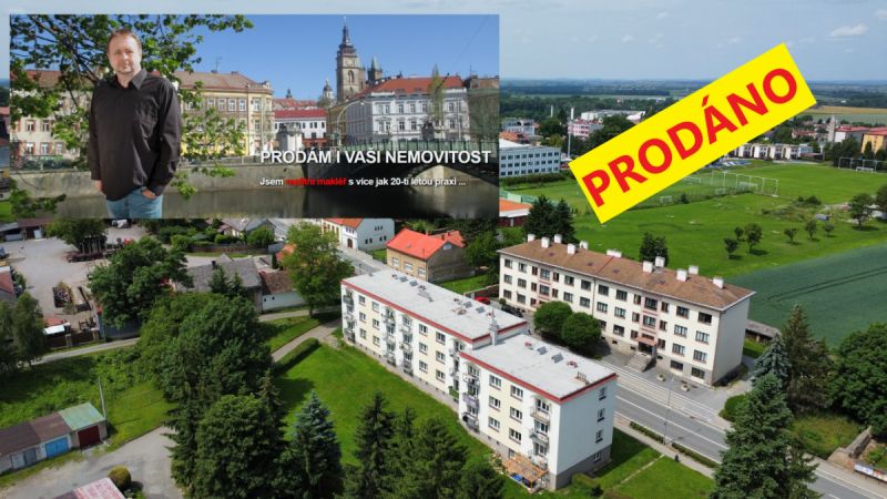 Byt 3+1/B (62m2) v Opočně, Dobrušská ul.
