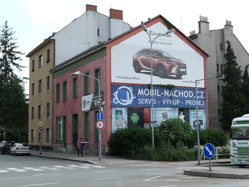 Pronájem bytu 2+kk, Náchod, Husovo náměstí