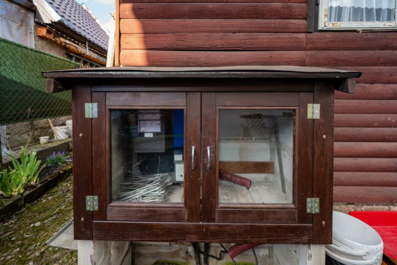 Udržovaná zahrádka se zahradní chatkou v Týništi n