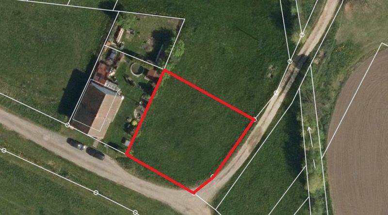 Pozemek k zástavbě RD, Horní Dohalice, 14 km od HK