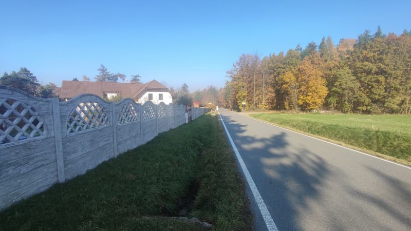 Stavební pozemek 1001m2, Chrast - Skála, okr. Chrudim