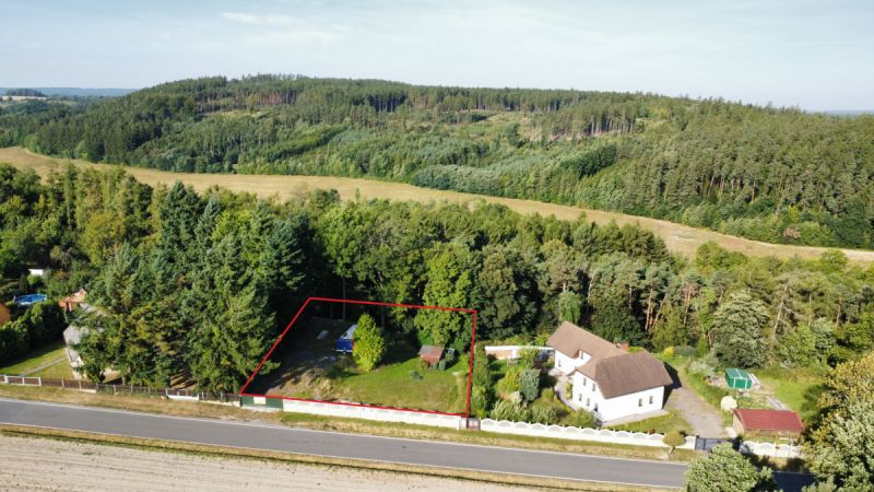 Stavební pozemek 1001m2, Chrast - Skála, okr. Chrudim