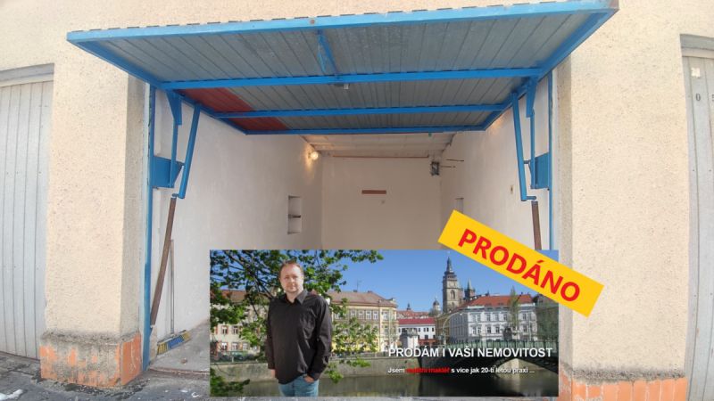 Družstevní řadová garáž v Hradci Králové - Malšovi