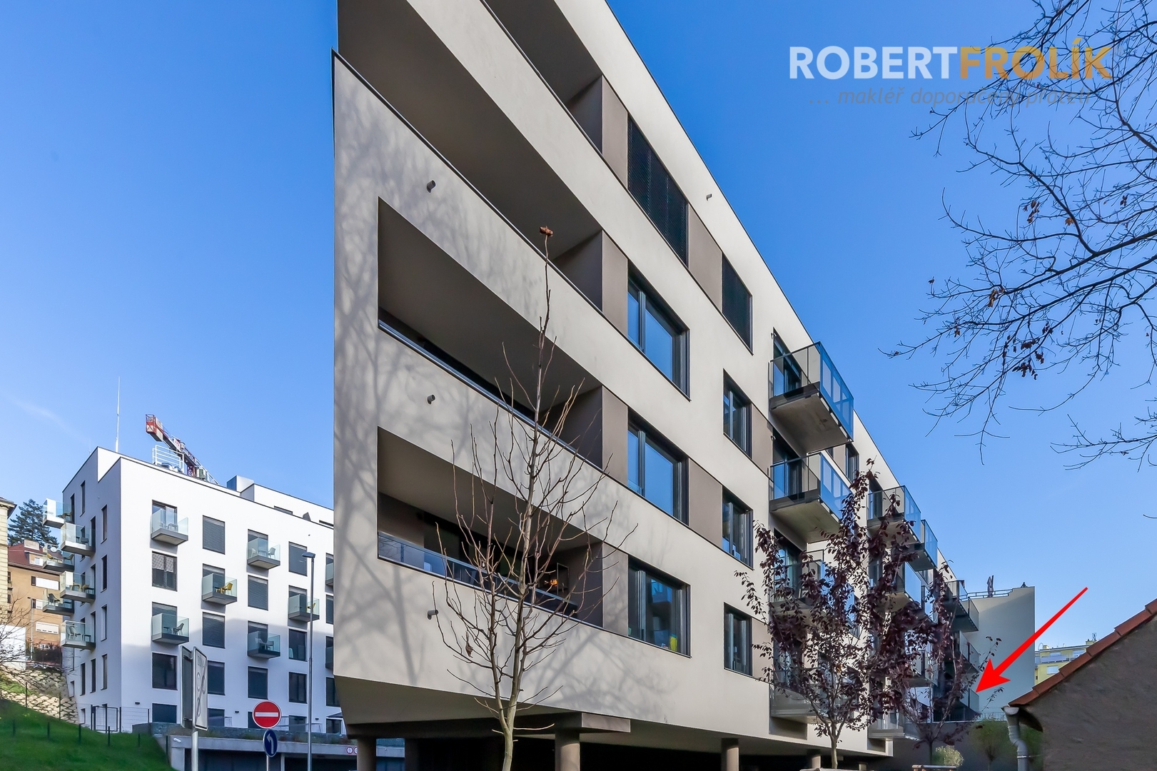 Nezařízený byt 3+kk s balkonem a garážovým stáním - Praha 5, Košíře - ul. Starokošířská - projekt Starokošířská Avenue - dům