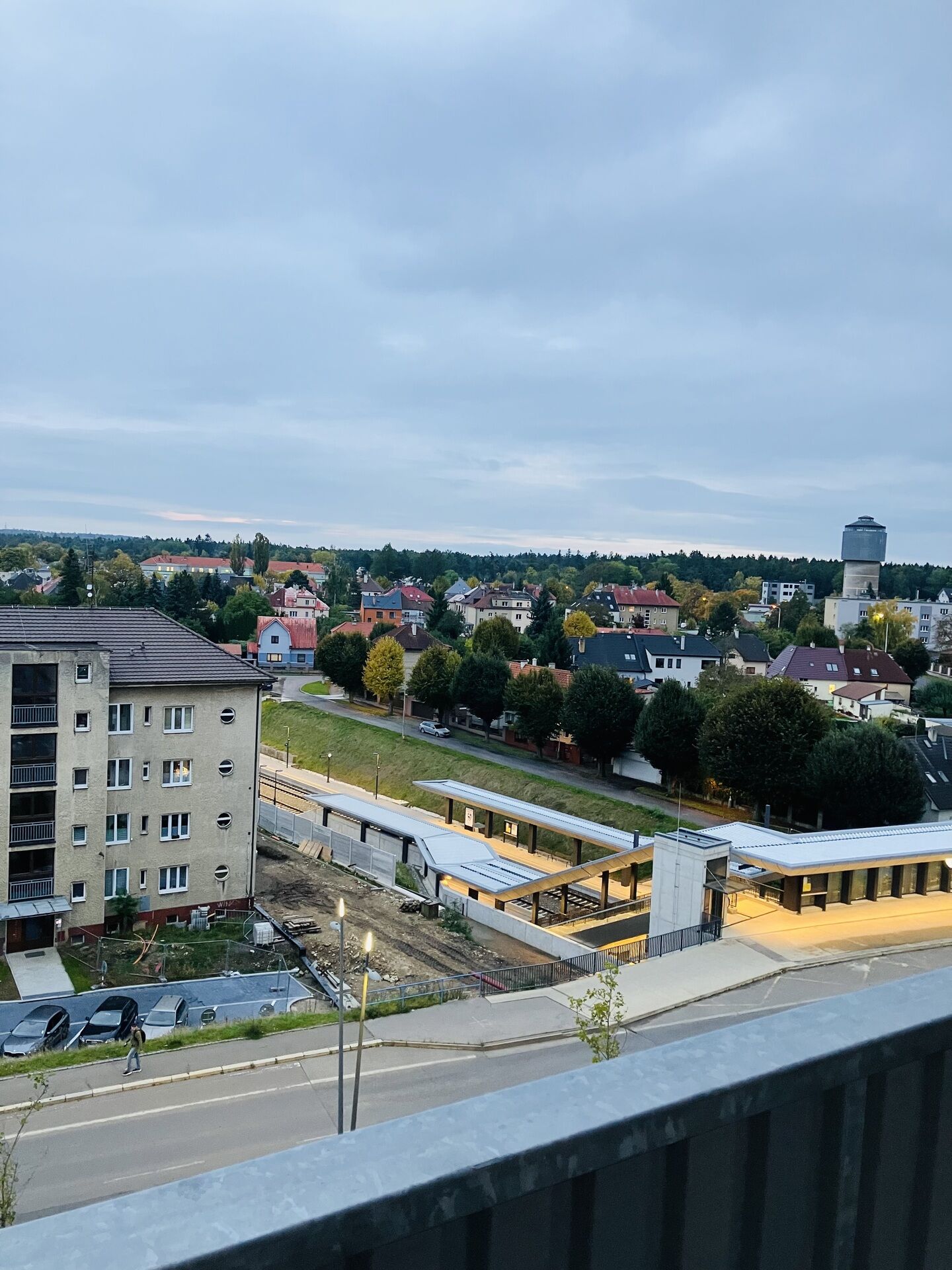 Výhled z lodžie